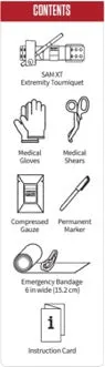 Bleeding Control Kit (Vacuum Packed)