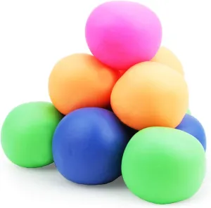 Boley 12 Pack Fidget Toys - Latex-Free Assorted Squishy Stress Ball Set - Stress Relief Sensory Toy for Relieving Tension and Fidget Play - ADHD/Anxiety Aid for Kids, Teens, and Adults