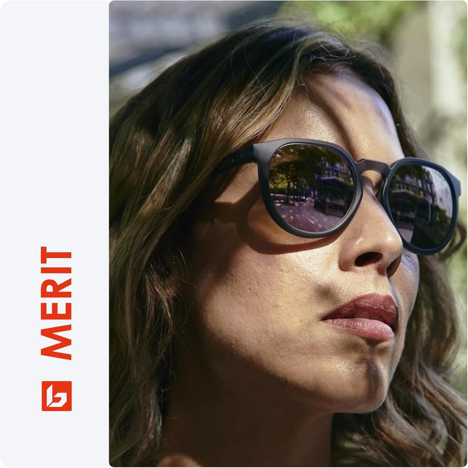 Bolle Merit Round Sunglasses for Men for Women   BUNDLE WIth Designer iWear Complimentary Eyewear Kit