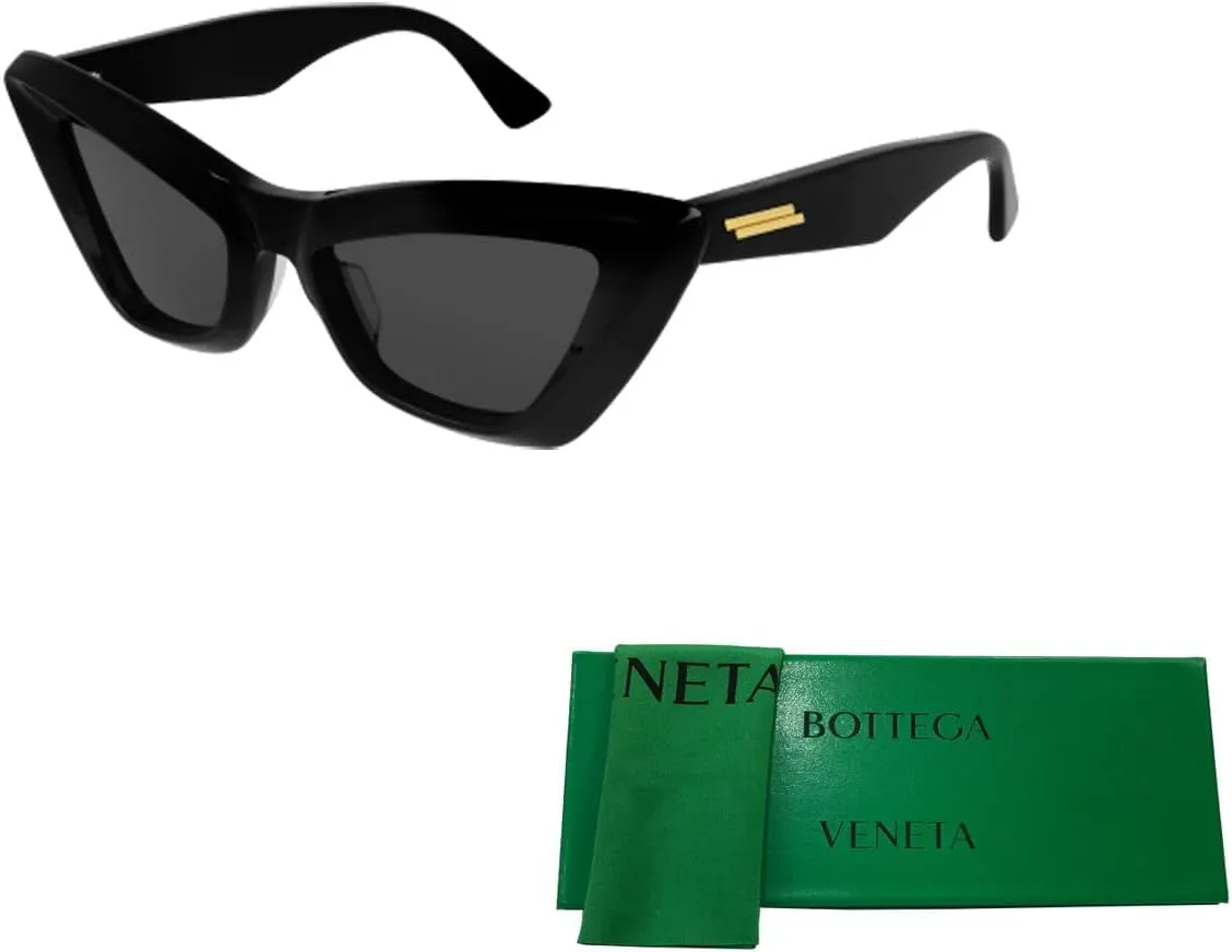 Bottega Veneta BV1101S Cateye Sunglasses for Women   BUNDLE With Designer iWear Eyewear Kit