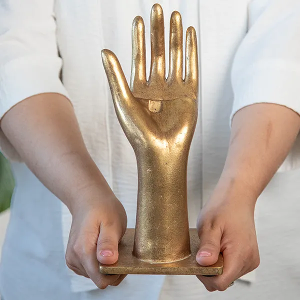 Bronze Hand Charger Stand