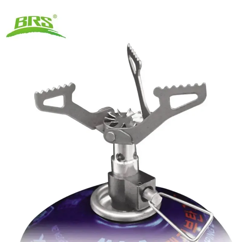 BRS-3000T Ultra-light 25g Titanium Alloy Camping Stove Outdoor Miniature Gas Burner Picnic Cookout