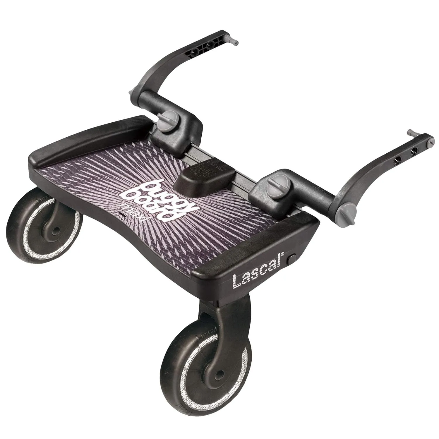 BuggyBoard Maxi Universal Stroller Board, Fits Strollers Including UPPAbaby, Baby Jogger, Bugaboo, No Need for a Double Stroller for Infant and Toddler, Max Weight 66 lbs, Black