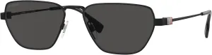BURBERRY BE3146 Hexagonal Sunglasses for Men   BUNDLE With Deisgner iWear Complimentary Eyewear Kit