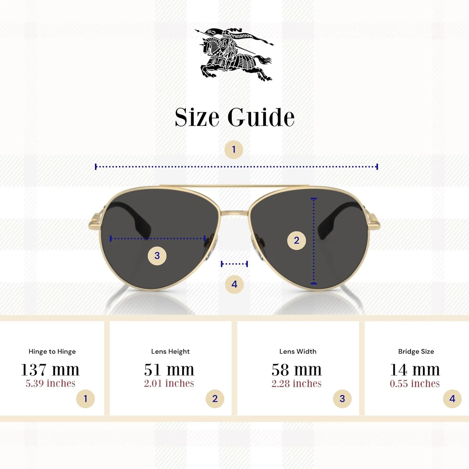 BURBERRY BE3147 Aviator Sunglasses for Women   BUNDLE With Designer iWear Complimentary Eyewear Kit