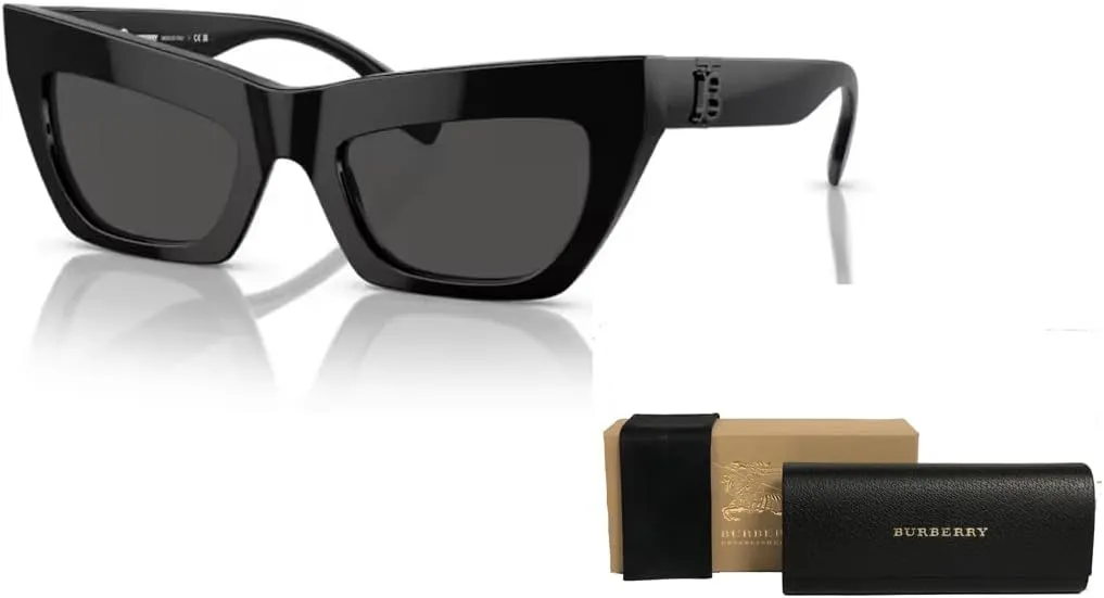 BURBERRY BE4405 Cateye Sunglasses for Women   BUNDLE With Designer iWear Complimentary Eyewear Kit