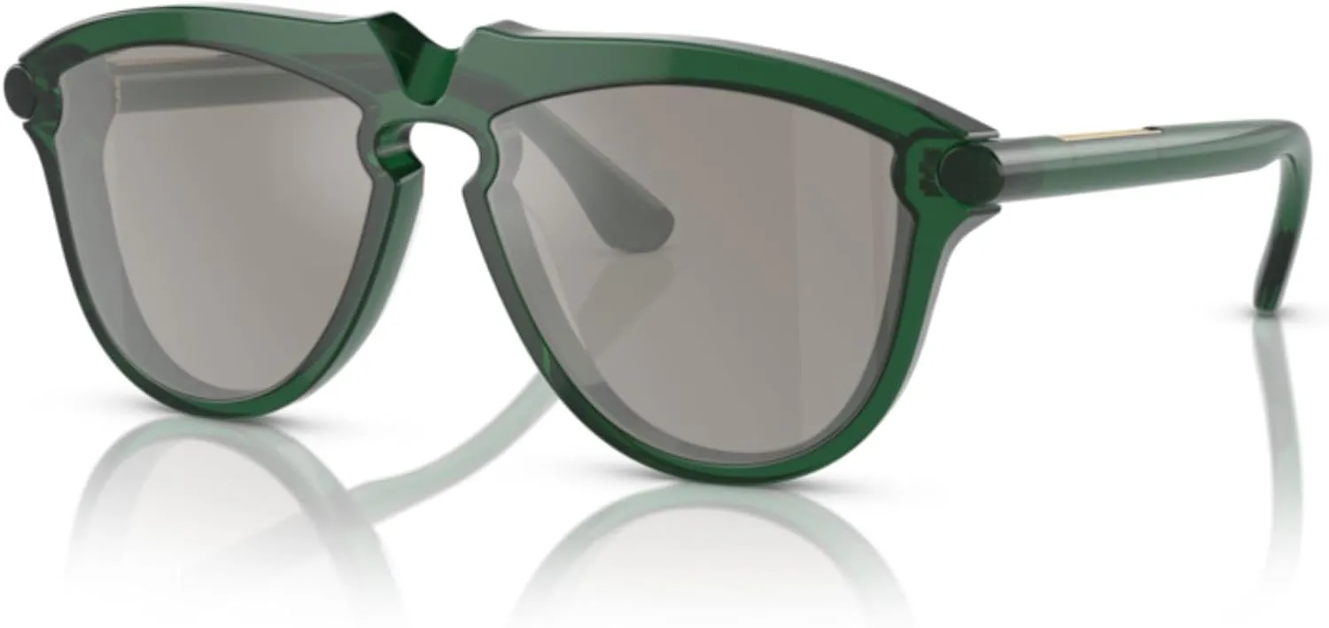 BURBERRY BE4417U Aviator Sunglasses for Men   BUNDLE With Deisgner iWear Complimentary Eyewear Kit