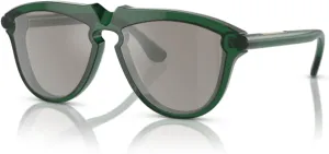 BURBERRY BE4417U Aviator Sunglasses for Men   BUNDLE With Deisgner iWear Complimentary Eyewear Kit