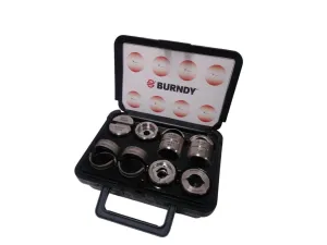 Burndy UDIEKITHYGRD 8 Piece U Connector Die Kit