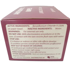 BZK Antiseptic Wipes