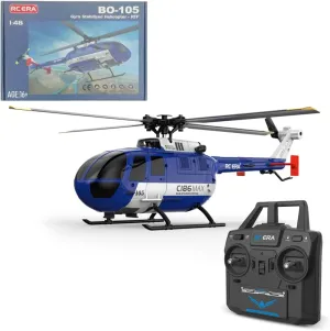 C186MAX Remote Control Helicopter, Ultra-high Simulated RC Helicopter, 6G 4CH RC Electric Airplane Model, Collectable RC Flying Helicopte for Adults - RTF
