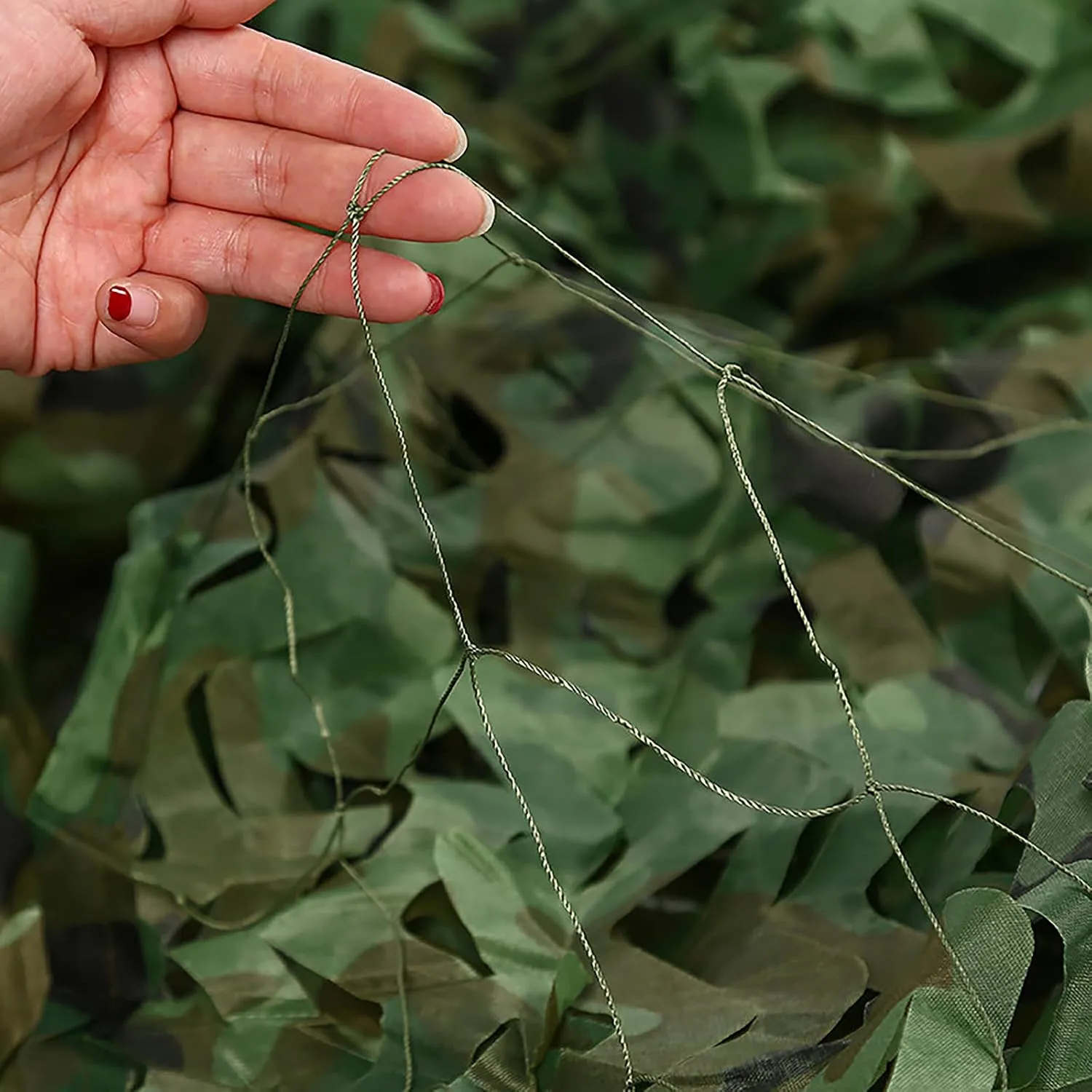Camo Netting, Camouflage Netting, Military Tarp, Sun Shade Mesh, Hunting Blinds, 3x8m (9.84x26.25 ft) , for Camping, Shooting, Decoration, Easy to Install, Customized,10*14m(32.81*45.93ft)