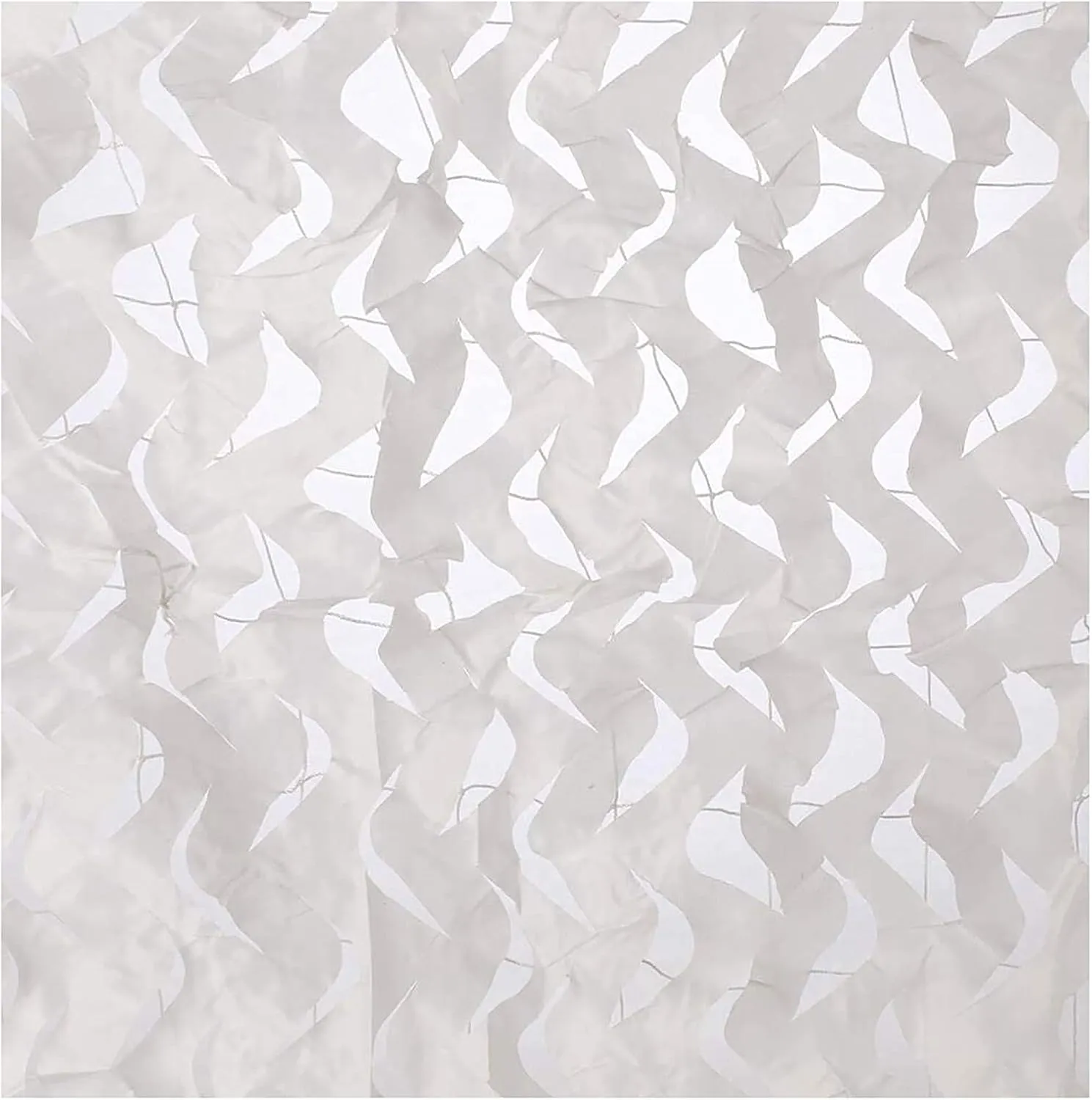 Camouflage Net Lightweight Camo Tarp Cover Sun Shade Cloth for Hunting Blind Decoration Party Fence Shooting Camping Photography Outdoor White Customize