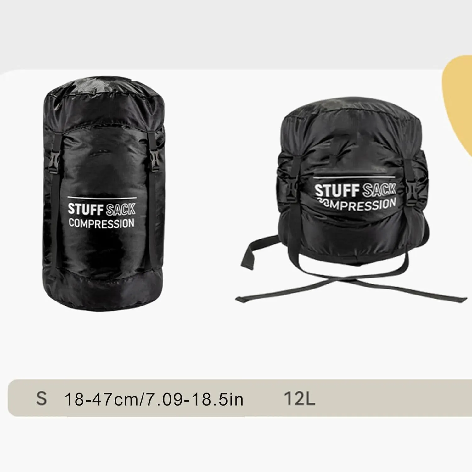 Camping Storage Sack - Quick-Dry Stuff Sacks for Backpacking,Lightweight Breathable Reusable Outdoor Gear for Hiking Supplies Camping Travel