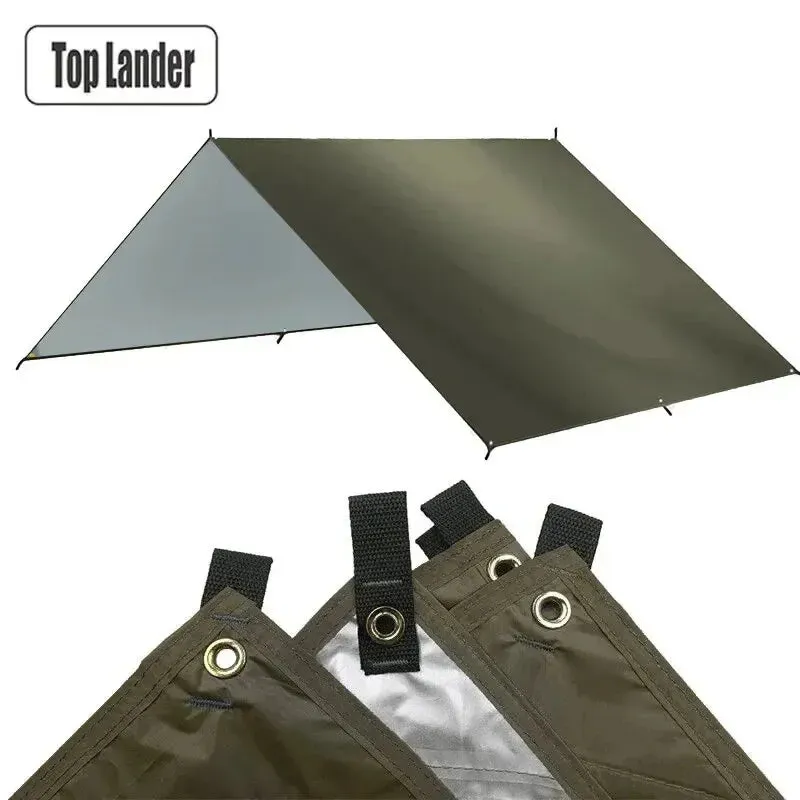 Camping Tarp Waterproof Tent Tourist Awning Shade Garden Canopy Beach Sunshade Outdoor Ultralight Sun Shelter