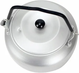 Camping Tea Pot Aluminum Alloy Outdoor Kettle Insulated Handle Gas Cooker Vintage Tea Kettle