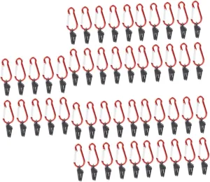 Camping Tent Buckle Car Tarp Hanging Tent Camping Tent Clips Tarp Clips Awning Clamp Pool Cover Clips