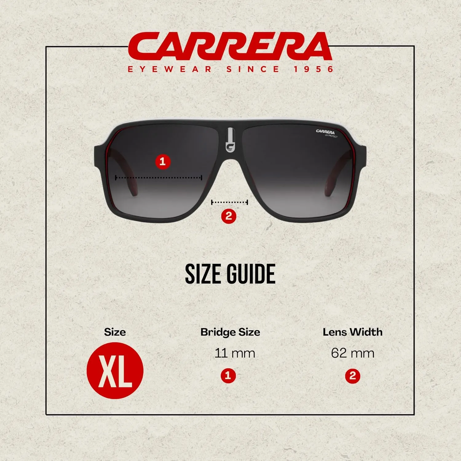 Carrera CA1001/S Plastic Aviator Sunglasses For Men For Women   BUNDLE With Designer iWear Eyewear Kit
