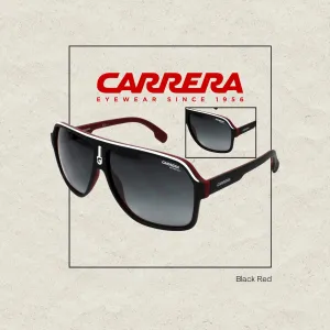 Carrera CA1001/S Plastic Aviator Sunglasses For Men For Women   BUNDLE With Designer iWear Eyewear Kit