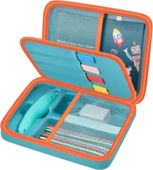 Case Compatible with 3Doodler Start  Essentials (2023) for 3D Pen Set for Kids, Art Activity Set Storage for Educational STEM Toy, Hold Plastic Filaments Strands, for DoodlePad and Cable (Box Only)