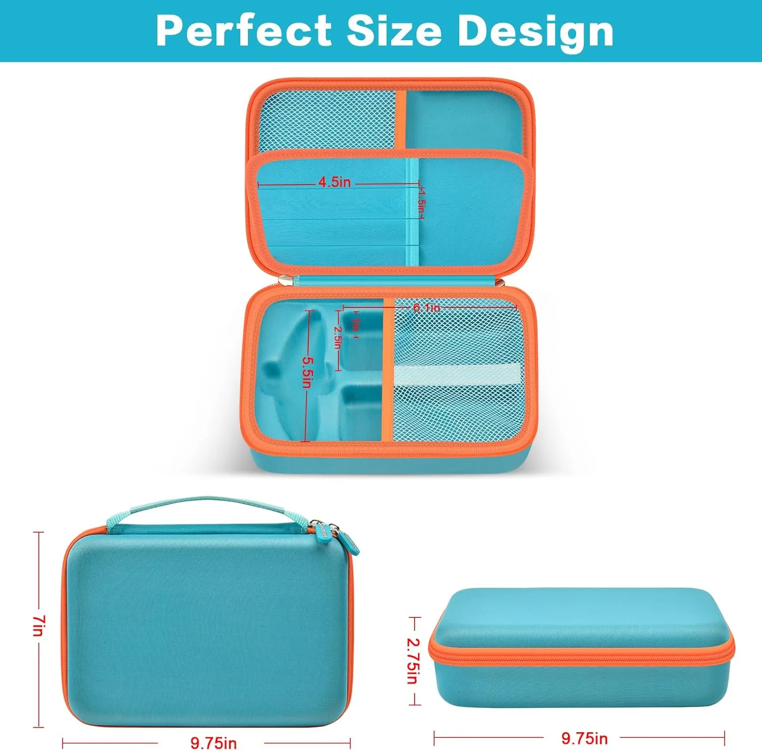 Case Compatible with 3Doodler Start  Essentials (2023) for 3D Pen Set for Kids, Art Activity Set Storage for Educational STEM Toy, Hold Plastic Filaments Strands, for DoodlePad and Cable (Box Only)