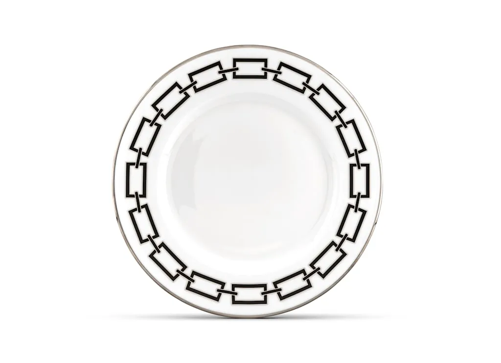 Catene Charger Plate, Nero