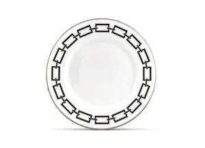 Catene Charger Plate, Nero