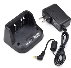 CD-15A Charger for YAESU Vertex Radio VX-5R VX-6R VX-7R VXA-700 VXA-710 Standard Horizon HX460 HX560S HX471 FNB-58 FNB-80 Battery Charging