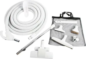 Cen-Tec Systems 93642 Central Vacuum Low Voltage Kit, 35 Ft. Hose, Light Gray