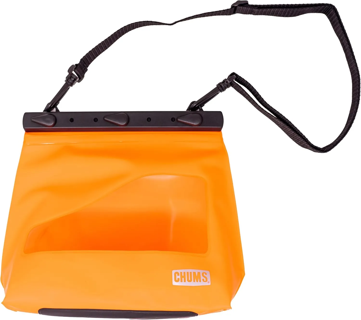 Chums Shuttle Splash Sack - Packable & Portable Waterproof Dry Bag for the Outdoors & On the Water - Orange
