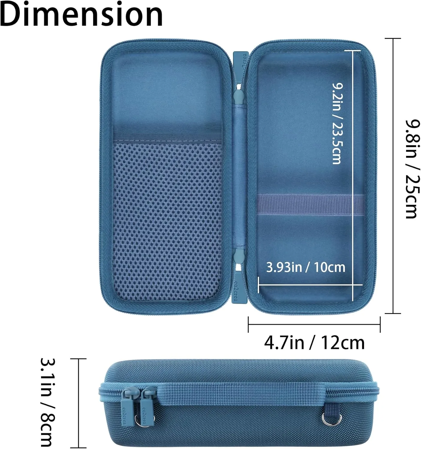 co2CREA Hard Travel Case Replacement for Bose New SoundLink Flex 2nd Gen/Bose SoundLink Flex Bluetooth Portable Speaker (Blue Dusk Case)