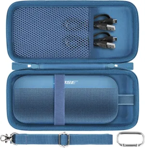 co2CREA Hard Travel Case Replacement for Bose New SoundLink Flex 2nd Gen/Bose SoundLink Flex Bluetooth Portable Speaker (Blue Dusk Case)