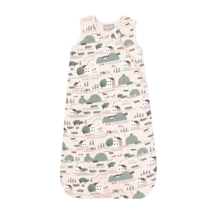 Coccoli Modal Sleepsack Farm/Horses Print: Size NB to 18M