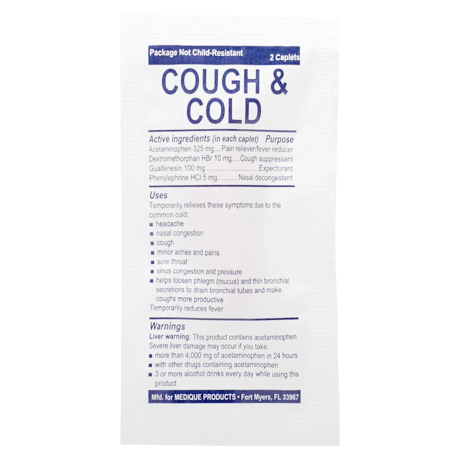 Cold & Cough Relief 75x2