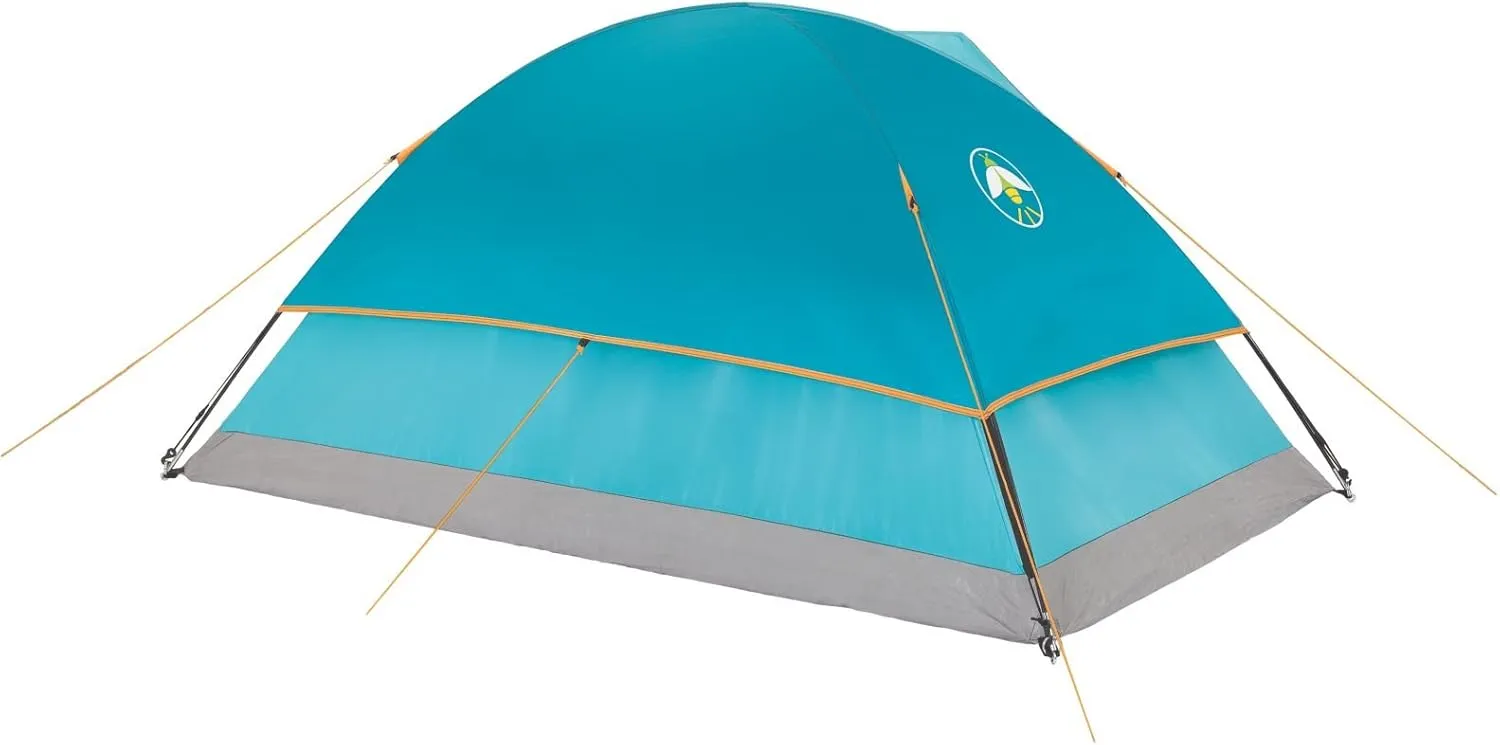 Coleman Kids 50°F Sleeping Bag, Comfortable Youth Sleeping Bag for Sleepovers & Camping, Fits Children up to 5ft Tall, Glow in The Dark Design, Stuff Sack Included, Machine Washable