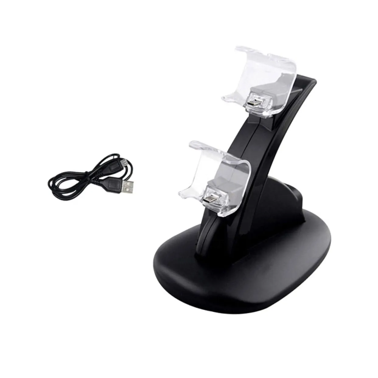 Controller Charging Station USB Dock Stand for Pro Slim Black LED Indicator Solution/1249