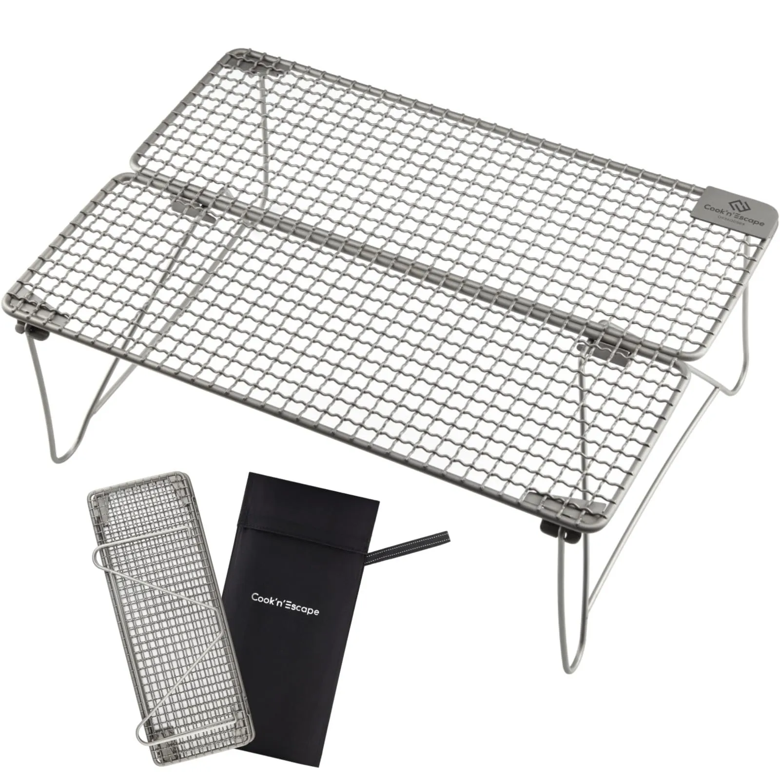 Cook'n'Escape Titanium Kettle & Titanium Grill Bundle