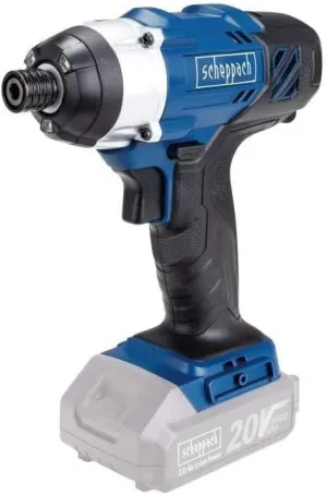 Cordless Impact Screwdriver SCHEPPACH 20V - Without Battery Without Charger - CID150-20ProS