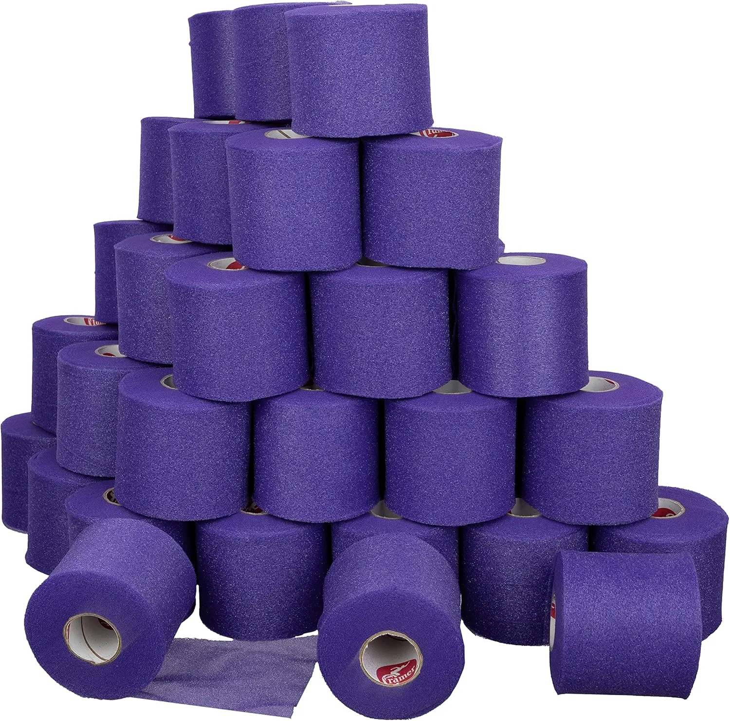 Cramer Tape Underwrap, Bulk Case of 48 Rolls of PreWrap for Athletic Taping, Hair Tie, Headband, Patellar Support, Pre-Wrap Athletic Tape Supplies, 2.75" X 30 Yard Rolls of Pre Wrap