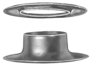 C.S. Osborne 1/2" BRASS GROMMET & PLAIN WASHER, G1-4