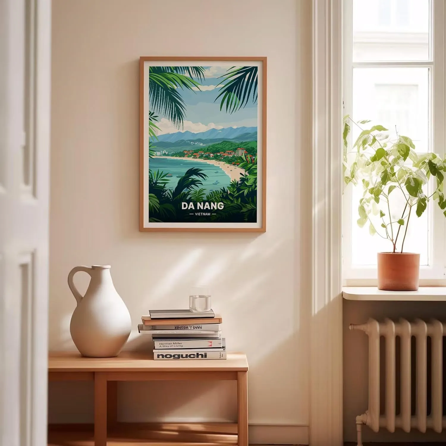 Da Nang Vietnam Poster, Travel-Inspired Wall Decor, Exotic Destination Artwork for Home and Office