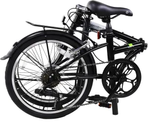 Dahon Dream D6 Folding Bike, Lightweight Aluminum Frame; 6-Speed Gears; 20” Foldable Bicycle for Adults