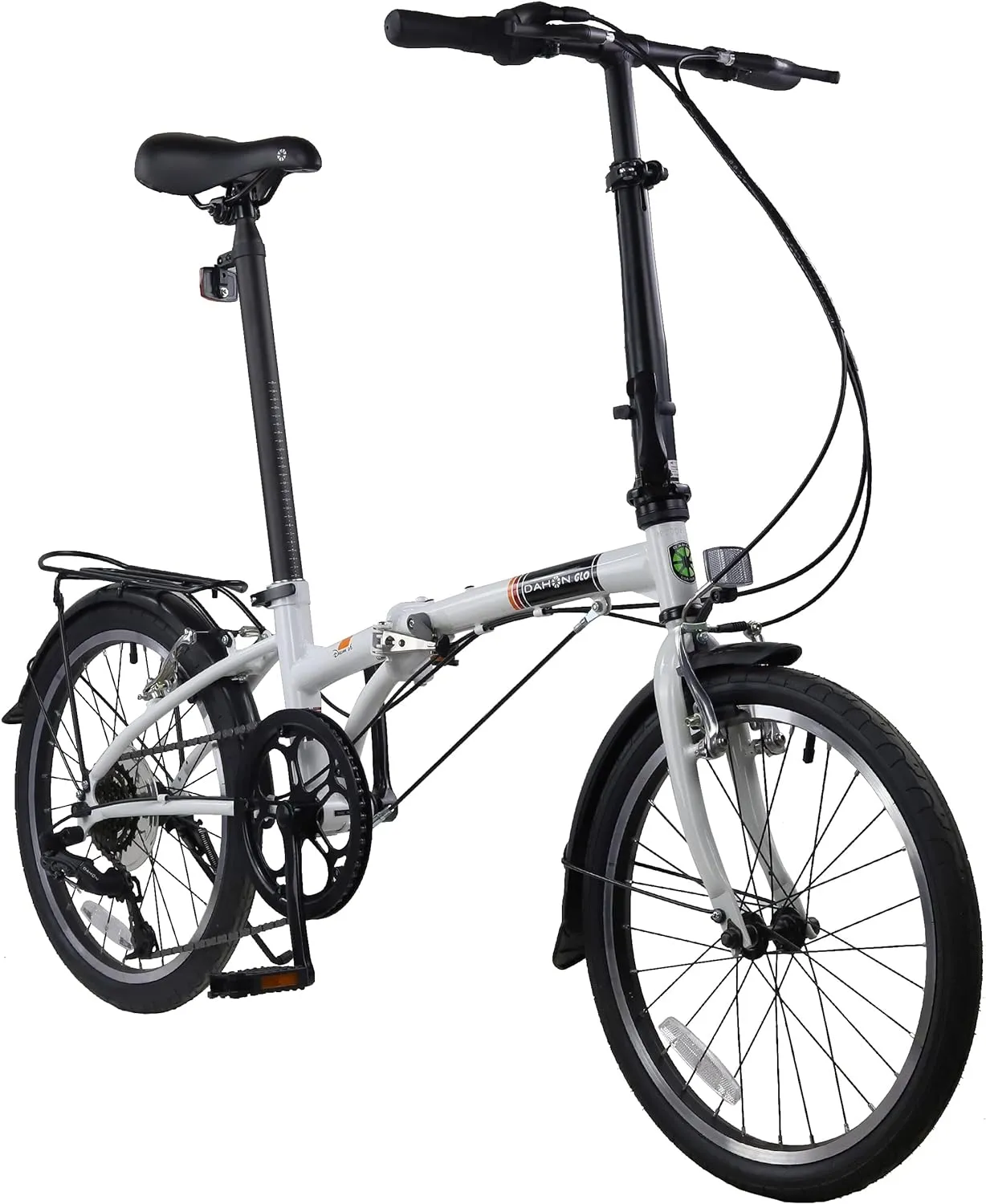 Dahon Dream D6 Folding Bike, Lightweight Aluminum Frame; 6-Speed Gears; 20” Foldable Bicycle for Adults