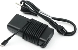 Dell 65W USB-C Laptop Charger,Latitude 7400 7410 7420 7430 7440 7450 AC Adapter,20V 3.25A Computer Charger Cord Type C, Black, HA65NM190