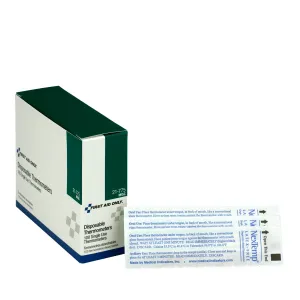 Disposable Thermometers, 100 Per Box