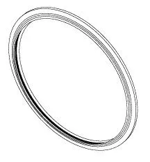 Door Gasket for Midmark - Ritter (~12.875" OD) MIG028