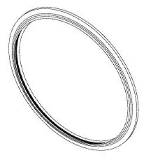 Door Gasket for Midmark - Ritter (~12.875" OD) MIG028