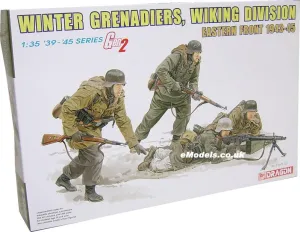 Dragon Models 1/35 German Winter Grenadiers, Wiking Division, Eastern Front Kits
