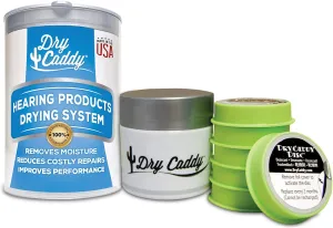 DryCaddy by Dry & Store | DryCaddy Drying System - Protection Against Moisture Damage for Hearing Aids, Cochlear Implants and Other Electronic Instruments