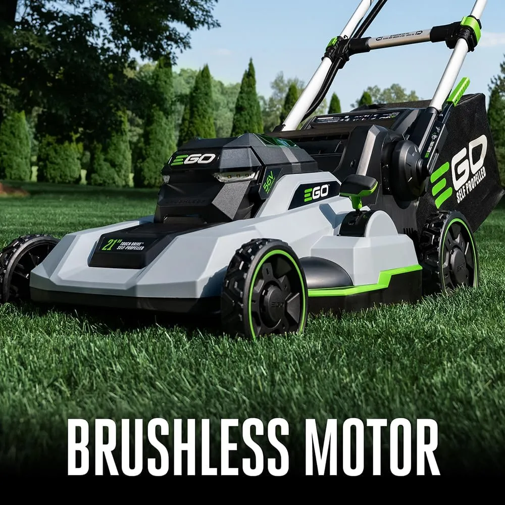 EGO POWER  Electic Lawn Mower, Self-Propelled Cordless with Touch Drive, Includes 56V 6.0Ah Battery, 4.0Ah Battery and Rapid Charger - LM2123SP-2